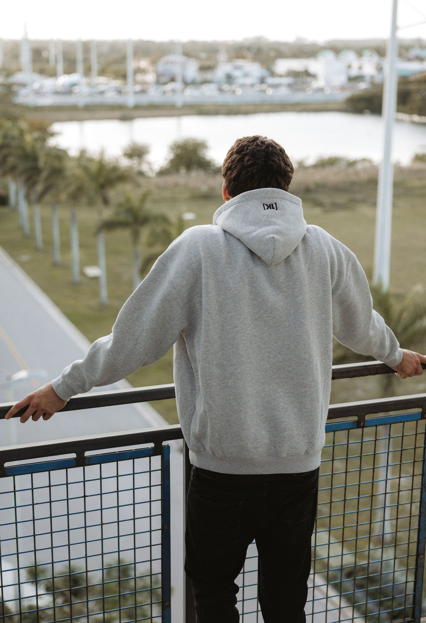 1K Essentials Collection - Light Grey Hoodie