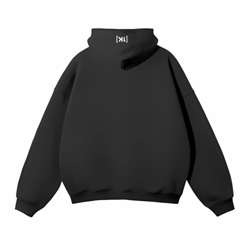 1K Essentials Collection - Black Hoodie
