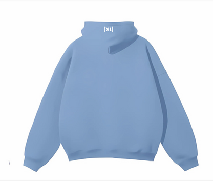 1K Essentials Collection - Medium Blue Hoodie